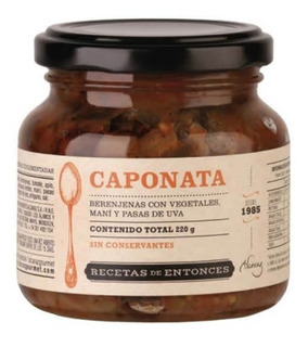 Caponata Berenjenas Condimentadas 220G