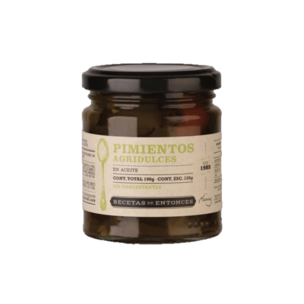 Pimientos Agridulces Receta de Entonces 190G