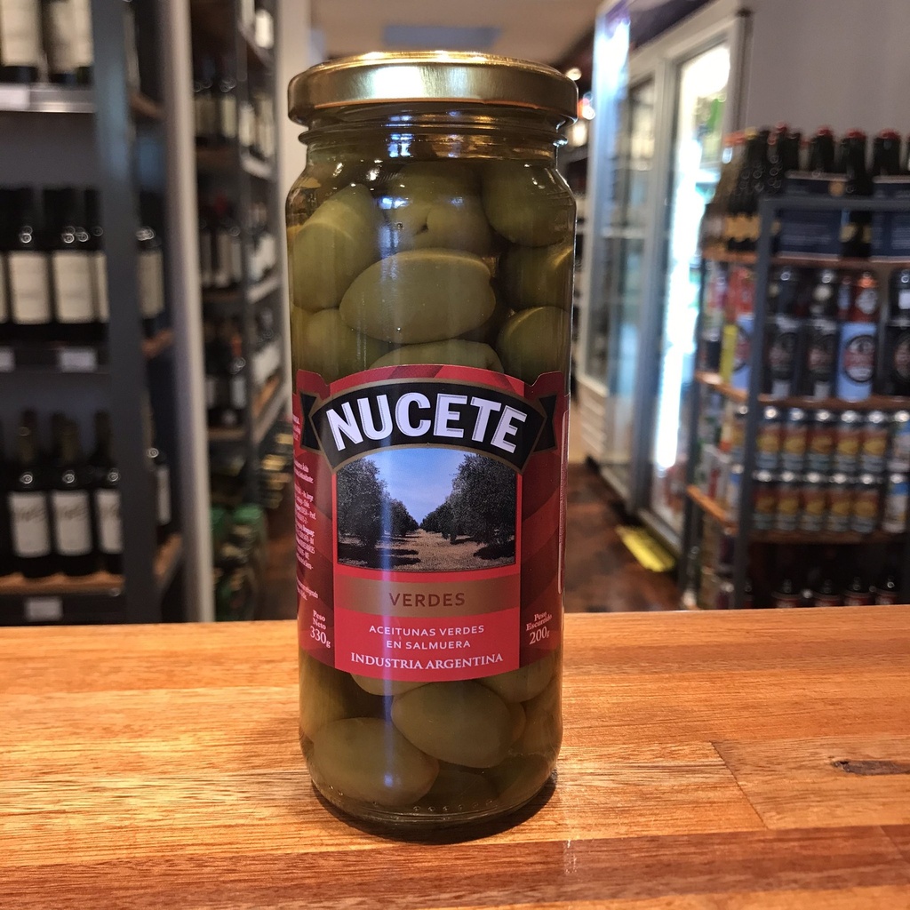 Aceitunas verdes en salmuera Nucete 330g