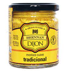 Mostaza suave tradicional brennan dijon