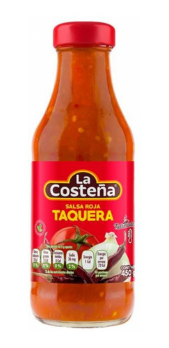 Salsa Roja taquera La Costeña 475g