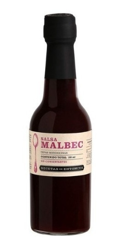 Salsa Malbec Cepas mendocinas 180ml