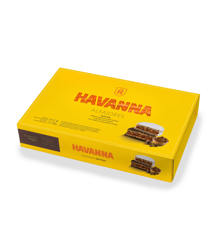 Alfajores Havanna Mixtos x12