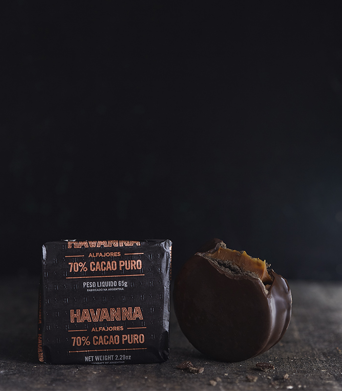 Alfajores Havanna 70% Cacao x1