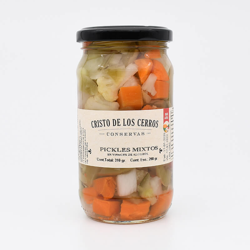 Pickles Mixtos en Vinagre 300g Alcaraz