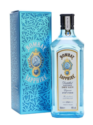 Estuche gin Bombay Metalico