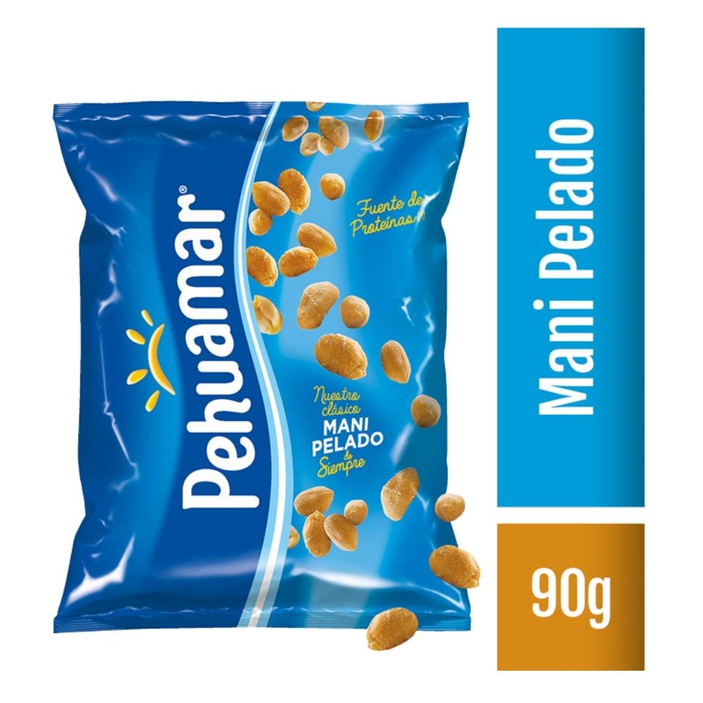 Maní pelado Pehuamar 75 gramos