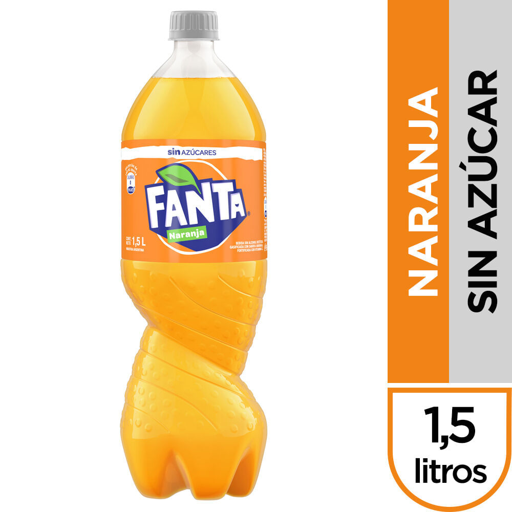 Fanta Sin azucar 1.5L