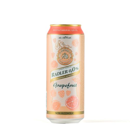 Cerveza Zahringer sin alcohol grapefruit