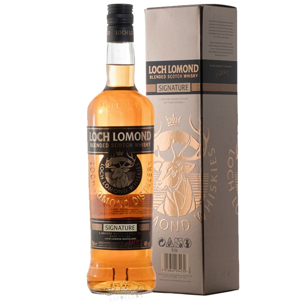 Estuche Whisky Loch Lomond  Signature 