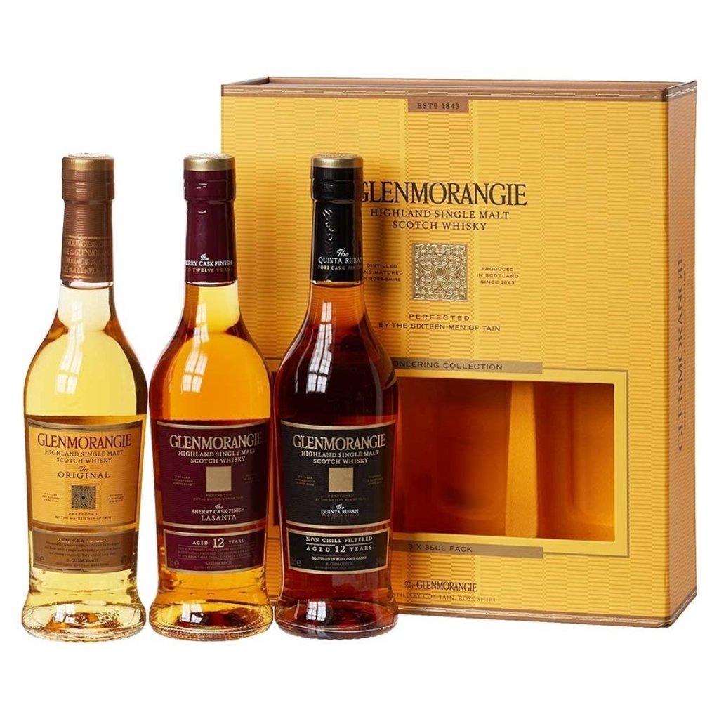 Estuche Whisky Glenmorangie tripack x350ML