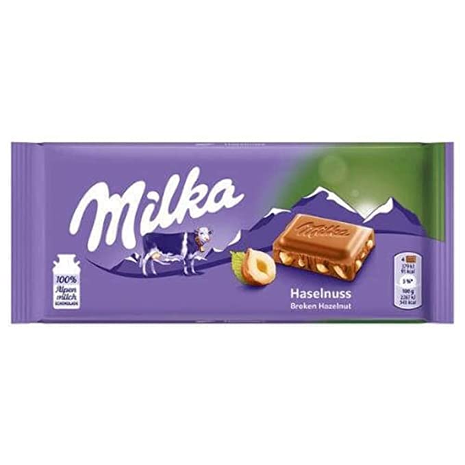 Chocolate Milka importado Haselnusse x100g