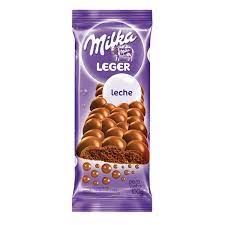 Chocolate Milka Leger Leche x55g