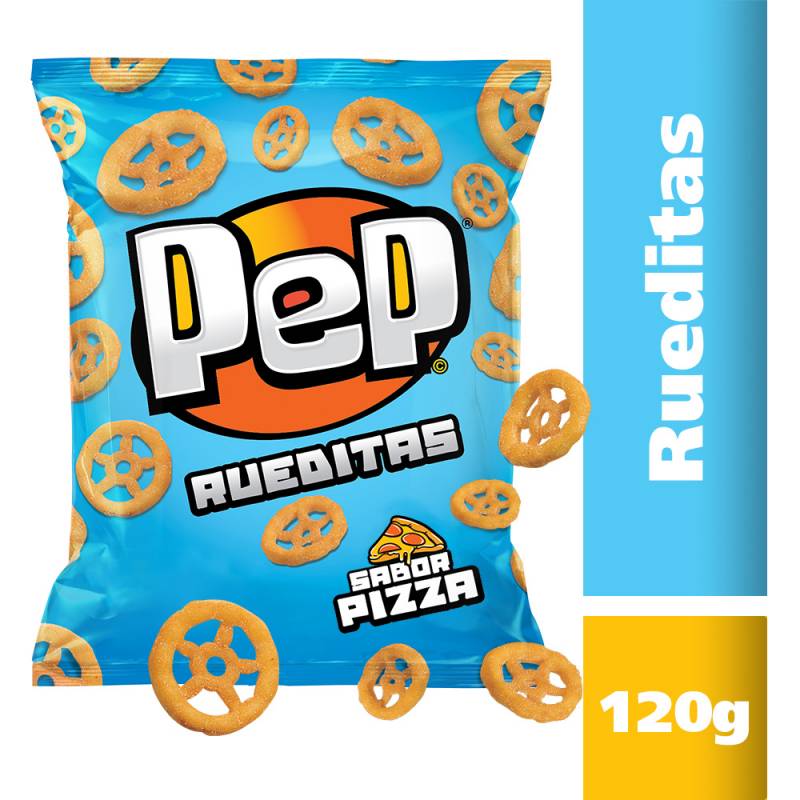 Pep Rueditas Sabor Pizza 120g