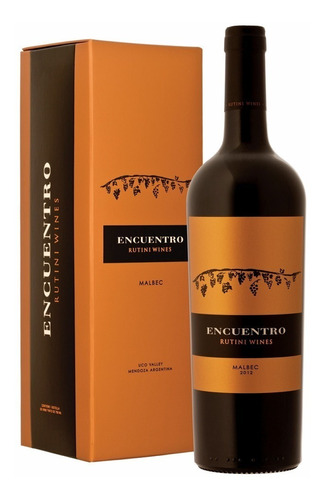 Estuche Encuentro Rutini Malbec