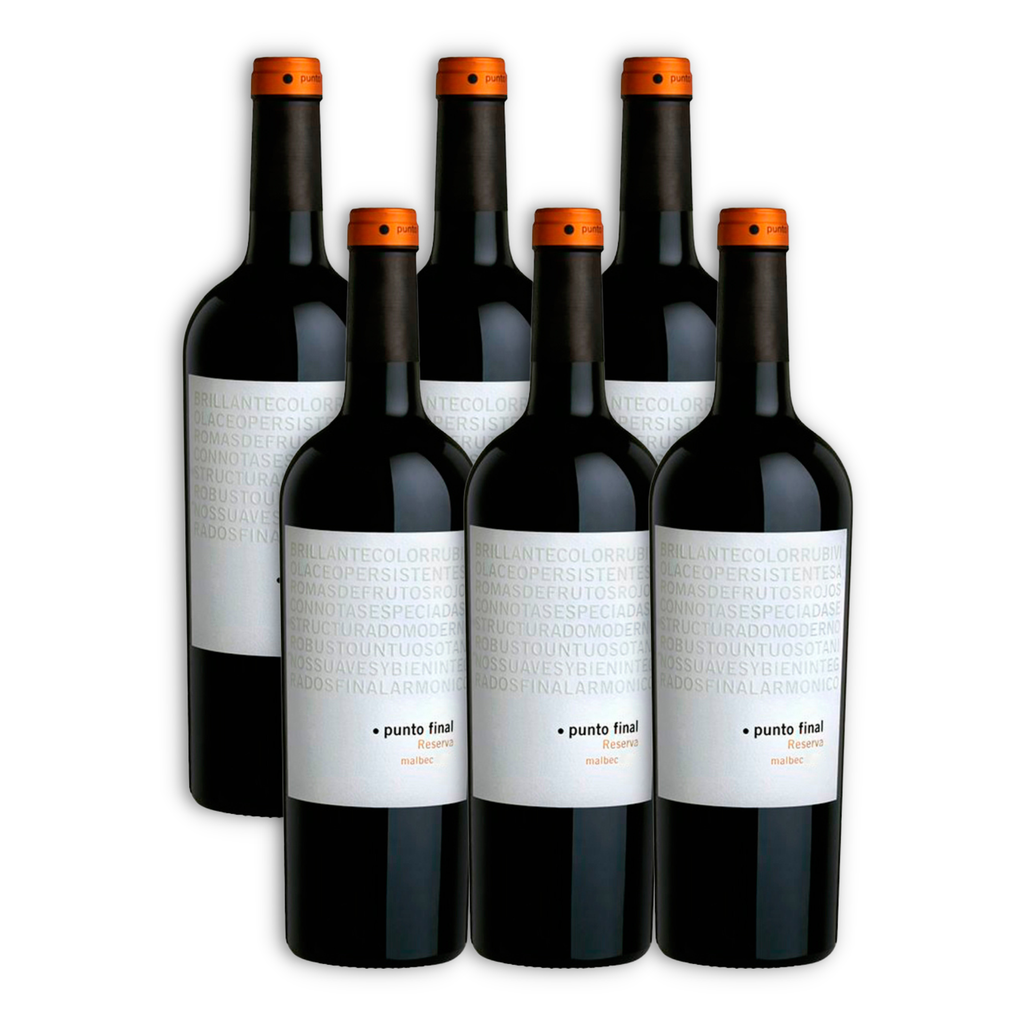 Estuche Punto Final Reserva Malbec + Punto Final Reserva Cabernet Franc