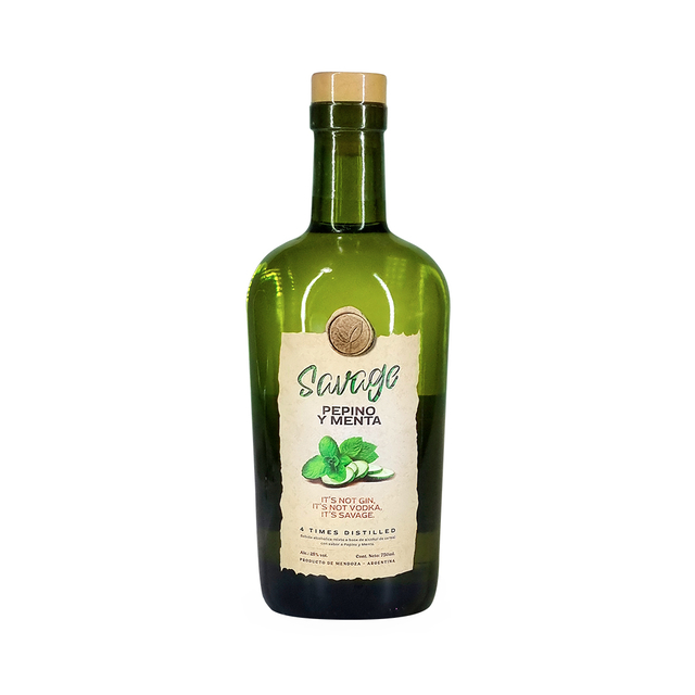 Gin Savage Pepino y Menta