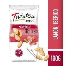 Mini Tostadas Twistos Jamon 100g