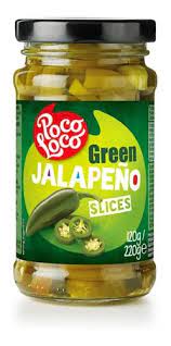 Salsa jalapeño verde Poco Loco Slices