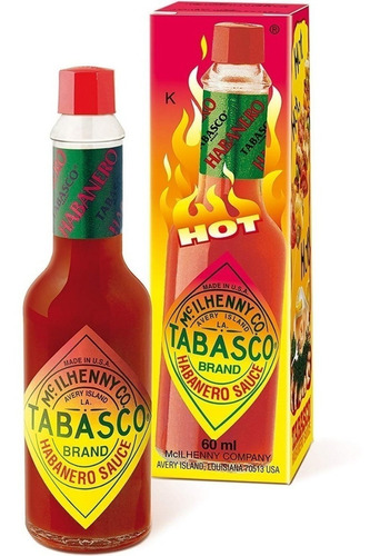 Salsa Tabasco Habanero Hot