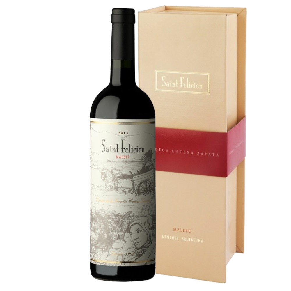 Estuche Saint Felicien Malbec 2007