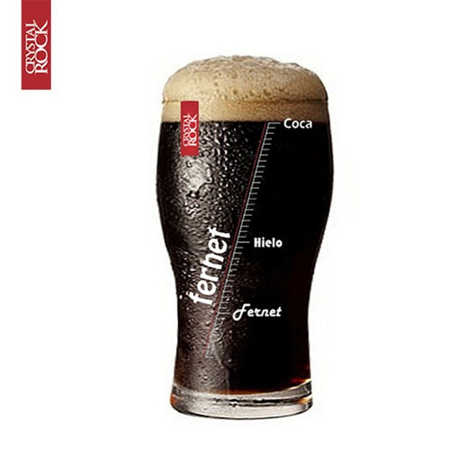 Vaso Fernet pinta Crystal Rock 