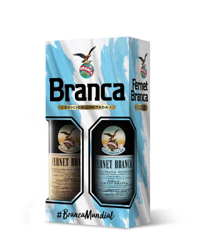 Estuche Fernet Branca x2 Botellas