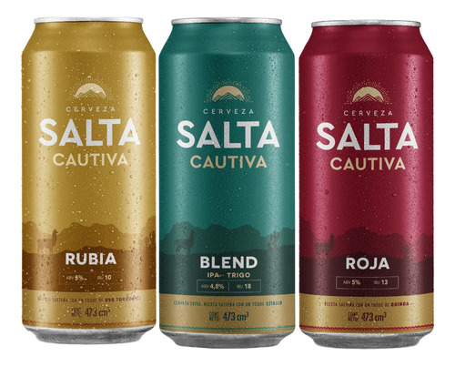 Cervezas Salta Sabores Varios