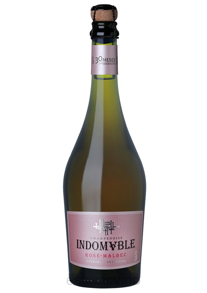 Champagne Indomable Rosado. Finca Los Arboles