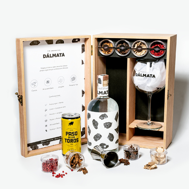 Kit Gin Dálmata Cocktail con Medidor