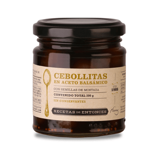 [AL00490] Cebollitas en aceto 200g Receta de Entonces