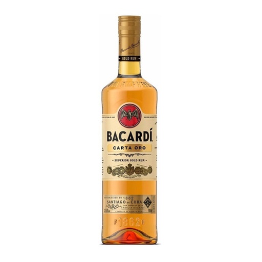 [RO00527] Bacardi Carta Gold 750cc