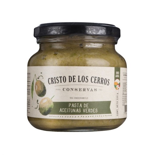 [AL00585] Pasta de Aceitunas Verdes (Kosher) 200G