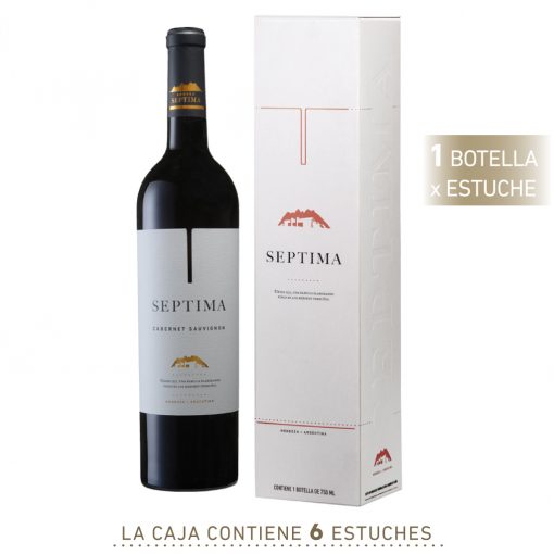 Estuche Septima Obra Cabernet Sauvignon x1bot