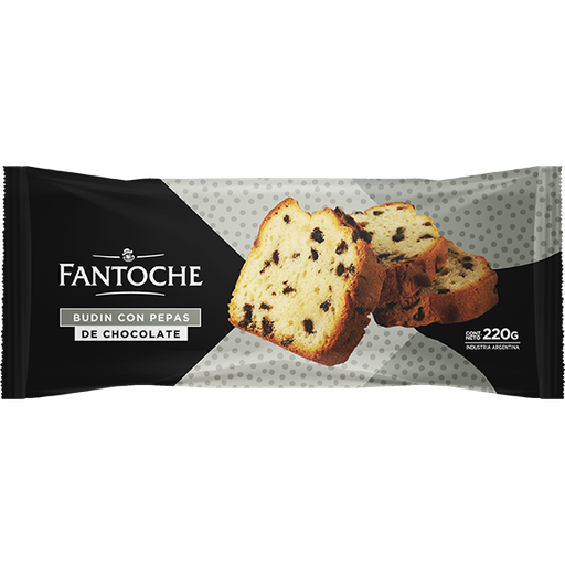 Budín Fantoche c/chis 220g