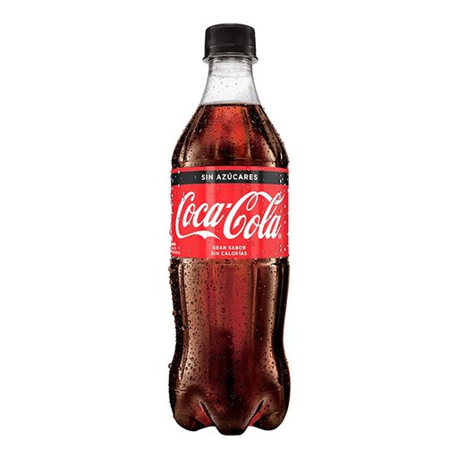 Coca cola sin azucar 500ml