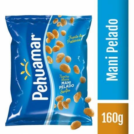 Maní pelado Pehuamar 160g