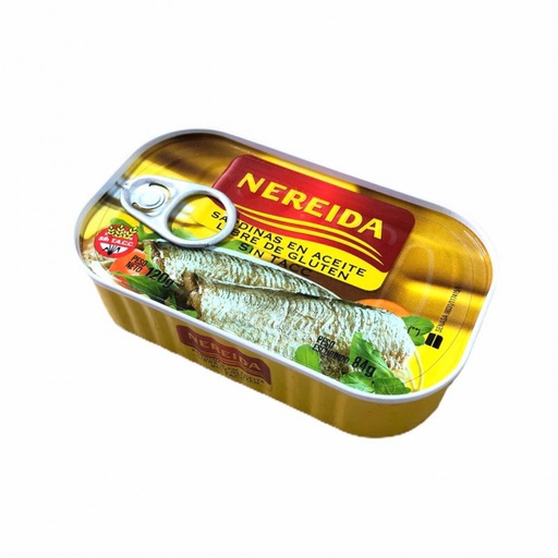 Sardinas en aceite Nereida 120g