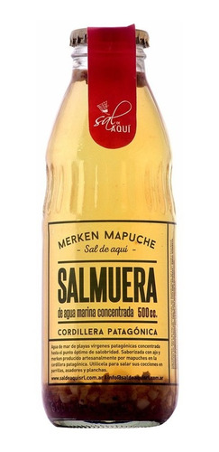 Salmuera marina merken mapuche