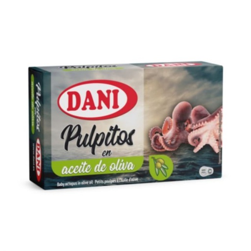 Pulpitos en Aceite de oliva Dani