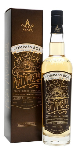 Estuche Whisky The Peat Monster