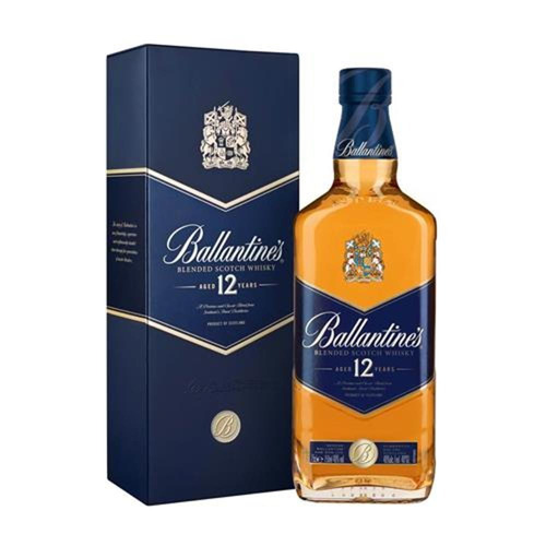 Estuche Whisky Ballantines 12 años 