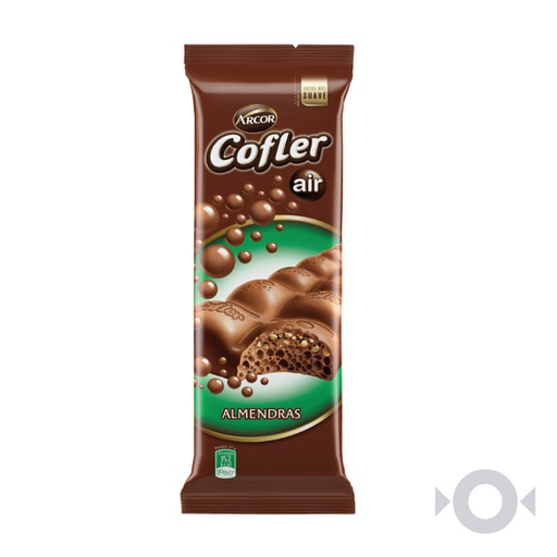 Chocolate Cofler Aireado Almendras x55g