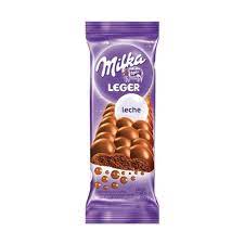 Chocolate Milka Leger Leche x45g