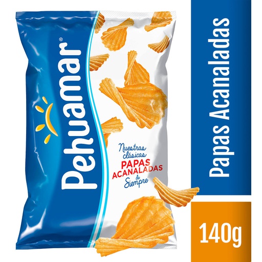 Pehuamar Papas Acanaladas 140g