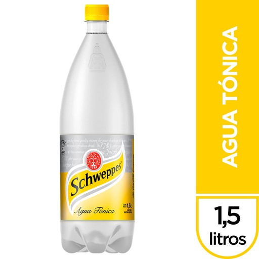 Agua Tónica Schweppes 1,5L