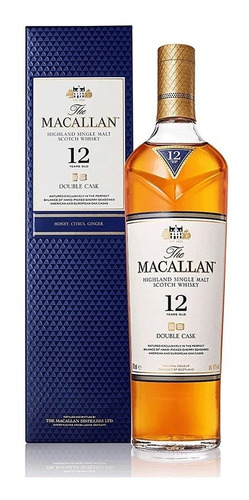 Estuche Whisky The Macallan 12 años Double Cask