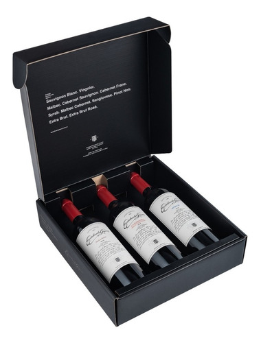 Estuche Escorihuela Gascón x3 Malbec/ Cabernet/ Syrah