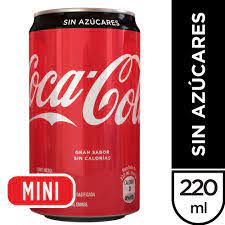 Coca Cola Sin Azucar lata 220ml