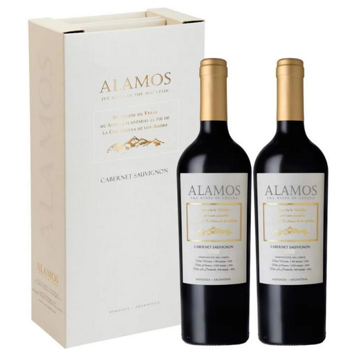 Estuche Alamos Cabernet Sauvignon x2 botellas